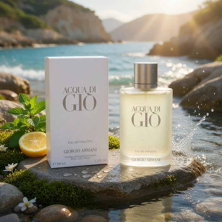 Giorgio Armani Acqua Di Gio Men's Cologne, Eau De Toilette Perfume