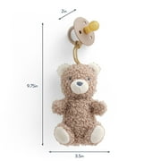 Itzy Ritzy Bitzy Pal Bear with Natural Rubber Pacifier 0m