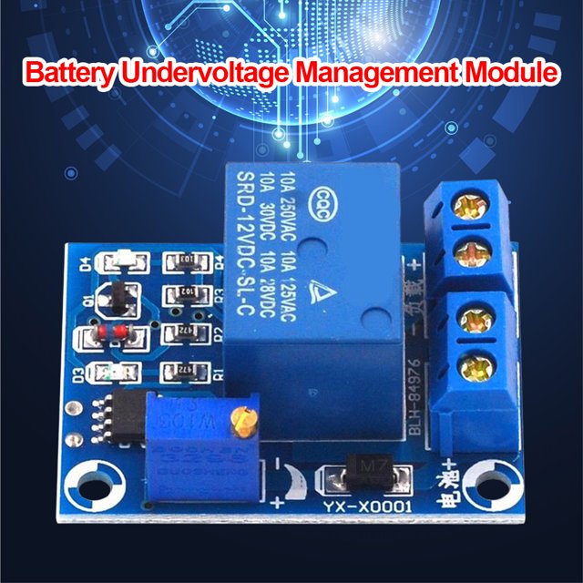 Protector De Interruptor Módulo de protección de interruptor automático de bajo voltaje de bajo voltaje de batería de 12V