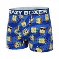 thumbnail image 2 of Crazy Boxer SpongeBob SquarePants Fashion Styles Men's Boxer Briefs-Medium (32-34), 2 of 4