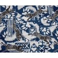 thumbnail image 4 of oneOone Polyester Lycra Medium Blue Fabric Tiger Sewing Fabric By The Yard Printed Diy Clothing Sewing Supplies 56 Inch Wide, 4 of 4