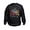 Black, variant on - Pugs Ninja T Shirt - Kids Sweatshirt, Youth Crew Neck Sweatshirt