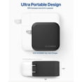 thumbnail image 3 of OCOMMO MacBook Pro USB C Charger [GaN Tech] 61W Fast Charging Power Delivery (PD 3.0) Compact Power Adapter with Foldable Plug for iPhone 11, Pro, Max, iPad Pro with Type-C, Samsung (Black), 3 of 3