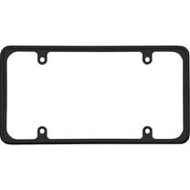 Cruiser Accessories 30650 License Plate Frame - Perimeter, Black