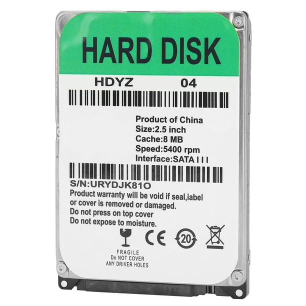 Disco duro mecánico Nikou 2.5 pulgadas SATA III 50-130 M/s