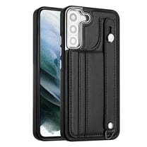 Dteck for Samsung Galaxy S22 Case, Galaxy S22 Wallet Case with Kickstand Leather Card Holder, Phone Protective Back Cover for Samsung S22,Black