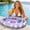 B, variant on Virelaxpo Inflatable Pool Snack Bar Floating Water Vendor with Cup Holders Storage for Poolside Parties Outdoor Summer Entertainment Pool Gatherings Refreshment Station