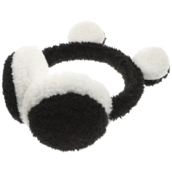 Mobutofu 1Pcs Fuzzy Bear Shaped Earmuffs For Winter Outdoor And Cold Weather Protection
