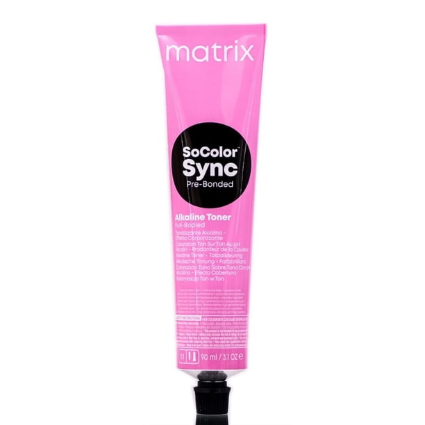 Tónico capilar Matrix SoColor Sync, alcalino preadherido, de cuerpo completo