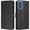 Black, variant on Classic Style Flip Case for Motorola Moto G 5g 2024 Shockproof Wallet Case Card Holder Rfid Blocking Magnetic Closure