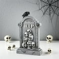 thumbnail image 2 of asddcavvf Halloween RIP Skeleton Yard Signs | Display | Halloween Skeleton | Resin Skeleton Yard Sign for Outdoor Decorations Cemetery Transformer Ornament K2so Ornament Christmas Ornament Exchange, 2 of 8