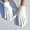 White, variant on BYHONG Men's and Women's Winter Thick Warm and Cold Knitted Solid Color Velvet Gloves Gloves for Women White One Size