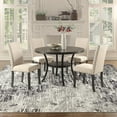 thumbnail image 3 of BERTHMEER 5'x7' Modern Area Rugs on Clearance Abstract Rugs for Living Room Neutral Gray Rugs Bedroom Contemporary Rugs Machine Washable non-slip, 3 of 7