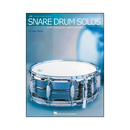 Snare Drum Solo Sheet Music - Hal Leonard 40 Intermediate Snare Drum Solos for Concert Performance
