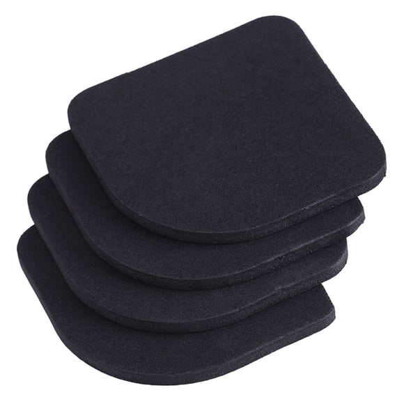 Almohadilla antideslizante, 4 piezas, almohadilla antivibración para lavadora y refrigerador, estética elegante
