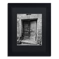 thumbnail image 2 of Trademark Fine Art "Siena Door" Canvas Art by Moises Levy Black Matte, Black Frame, 2 of 5