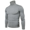 thumbnail image 2 of High Neck T Shirts for Men Long Sleeve Athletic Work Turtleneck T-Shirt Compression Elastic Stretchy Sport Mens T Shirts GY2 XXXL, 2 of 4