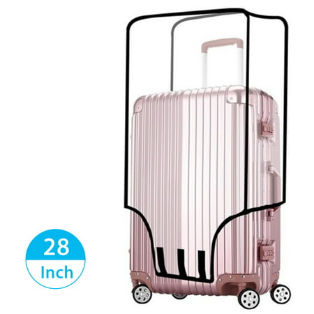 EEEKit Travel Luggage Cover, Waterproof Dust Proof Protector Anti Scratch Translucent Suitcase Baggage Cover for Travel Home