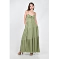 thumbnail image 1 of Vestido maxi de tirantes Roman Fashion /Juvenil, 7319 (Pistache) verde claro M, 1 of 5