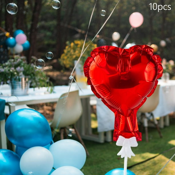 10 globos de papel de aluminio de in shower, compromiso, boda