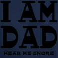 thumbnail image 3 of CafePress - I Am Dad Hear Me Snore T Shirt - Men's Classic Graphic Cotton T-Shirt, 3 of 4