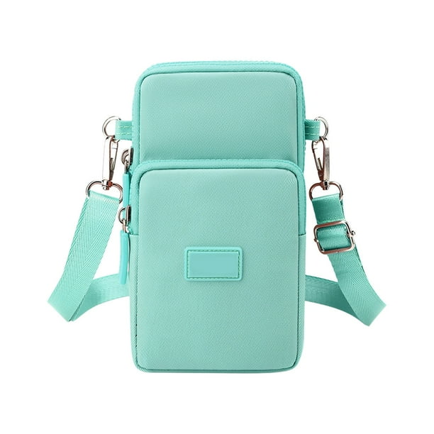 Mochila bandolera con correa y orificio para auriculares, mochila con correa para senderismo, bolso bandolera multiusos.