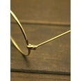 thumbnail image 5 of Agstum Retro Round Silver Wire Rim Eyeglasses Optical Glasses Frame without Nose Pads, 5 of 6