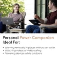 thumbnail image 3 of Duracell, M250 Power Station, Lightweight Portable Power Bank for Charging Laptops, Phones, Tablets, Earbuds and Smartwatches, 250 W (219 Wh), 3 of 9