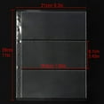 thumbnail image 2 of Ettonsun 10 Sheets Paper Money Collection Pages,Currency Sleeves,Currency Holder Collection Supplies Album Pages, 2 of 2