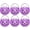 Style 2, variant on 6Pcs Plastic Pumpkins, Halloween Pumpkin Bucket Devil Smile Pumpkin Candy Bucket Plastic Halloween Candy Holder with Handle Trick or Treats