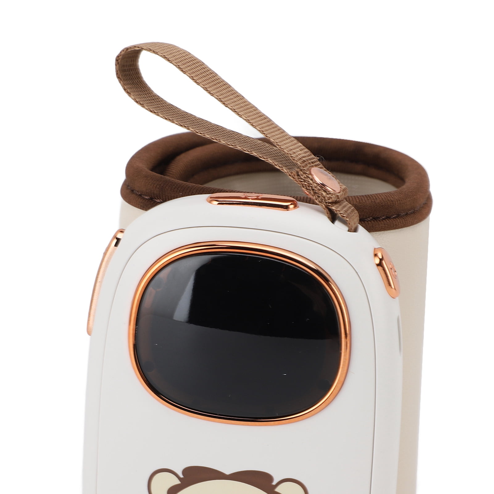 Yajisi Baby Bottle Warmer Constant Temperature Portable Heating Sleeve for Travel USB Charging, Gray