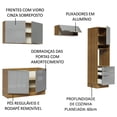 thumbnail image 4 of Cocina Integral Completa Modular Madesa Lux 260cm MG 05, 4 of 5