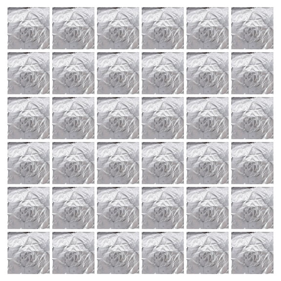 100 Pcs Foil Imitation DIY Art Crafts Furniture Decoration Gilding Silver Leaf Flakes Gold