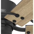 thumbnail image 5 of Restored Hunter Fan 52 inch Casual Matte Black Indoor/Outdoor Ceiling Fan with 6 Blades and Pull Chain for Bedroom, Living Room, Dining Room, Kitchen, Office (Refurbished), 5 of 7