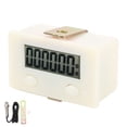 thumbnail image 1 of ANGGREK Electronic Counter,Counting Tool,HX‑6A Digital Punch Counter LCD Magnetic‑Induction Portable Industrial Electronic Counter, 1 of 8