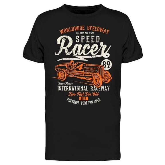 Classic Car Race Tee Men's -Image by Shutterstock