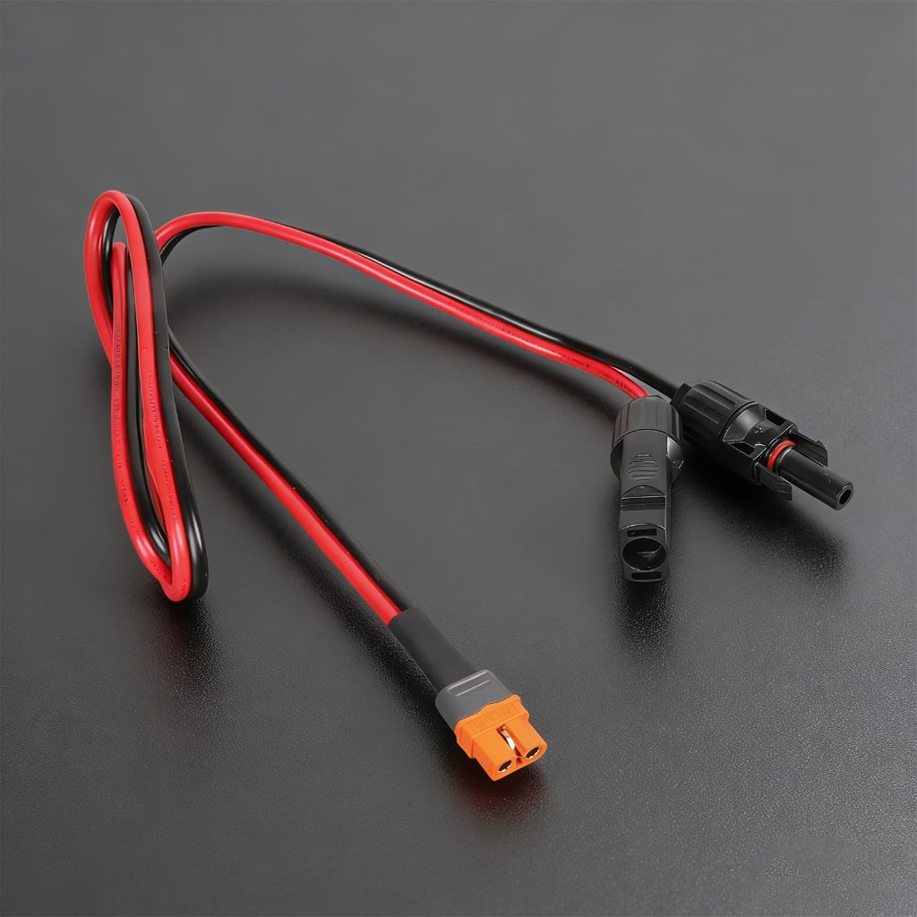XT60IF Female Power Cable 12AWG For Solar Charging And Outdoor Energy Storage