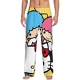 thumbnail image 2 of Lsque Sanrio Print Men's Pajama Pants, Lounge Pant - Comfortable Home Wear,Elastic Waistband, Stylish Design-Large, 2 of 9