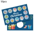 thumbnail image 1 of Christmas Round Scratch-Card Gift Birthday Anniversary Christmas, 1 of 8