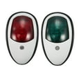 thumbnail image 1 of koolsoo Pair LED Navigation Lights White Housings-Port/Starboard Marine/Boat/Nav, 1 of 9