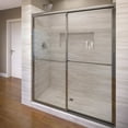 thumbnail image 7 of Basco Deluxe 40'' x 68'' Framed Bypass Sliding Shower Door, 7 of 7