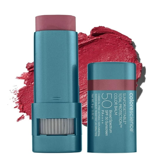 Colorescience Sunforgettable Total Protection Color Balm SPF 50 - Berry, 0.32 oz
