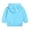 Blue, variant on IROINNID Toddler Kids Hoodies Bear Ears Pullover Boys Girls Long Sleeve Mid Length Warm Outerwear