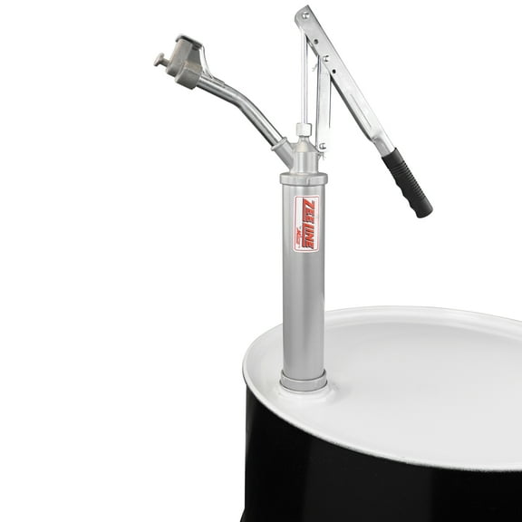 Hand Operated Lever Drum Pump With Non-Drip Spout (1 Gallon Per 9 Strokes)