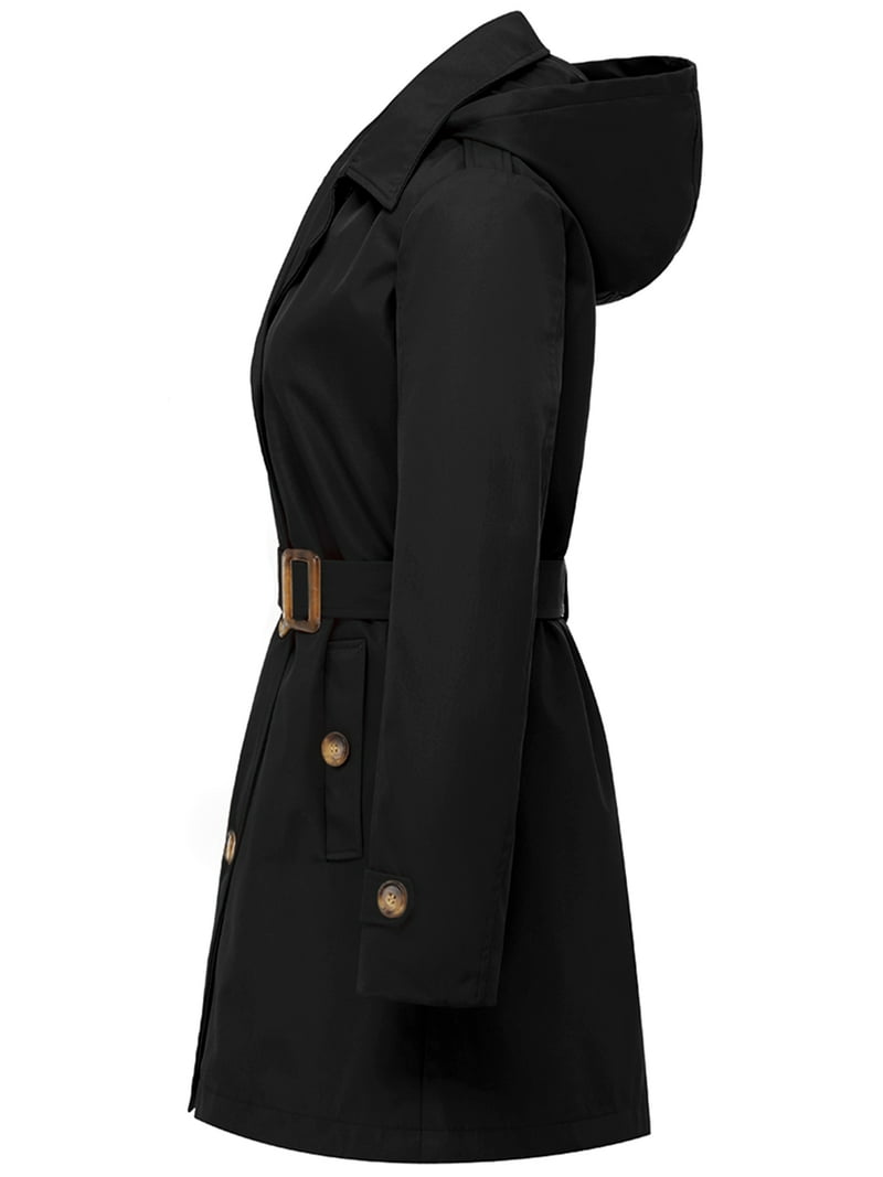 未使用級✨deres コート short triangle coat 23AW Amazon.com: BGSD Women Evelyn Waterproof Classic Hooded