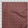 thumbnail image 4 of oneOone Silk Tabby Red Fabric Christmas Sewing Craft Projects Fabric Prints By Yard 42 Inch Wide, 4 of 4