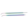 thumbnail image 1 of 2pcs Eyelash Lift Separator Tools, Double Headed Stainless Steel Lash Separation Rod with Comb, for Eyelash Eyebrow Perming Extension and Daily Makeup, 1 of 7