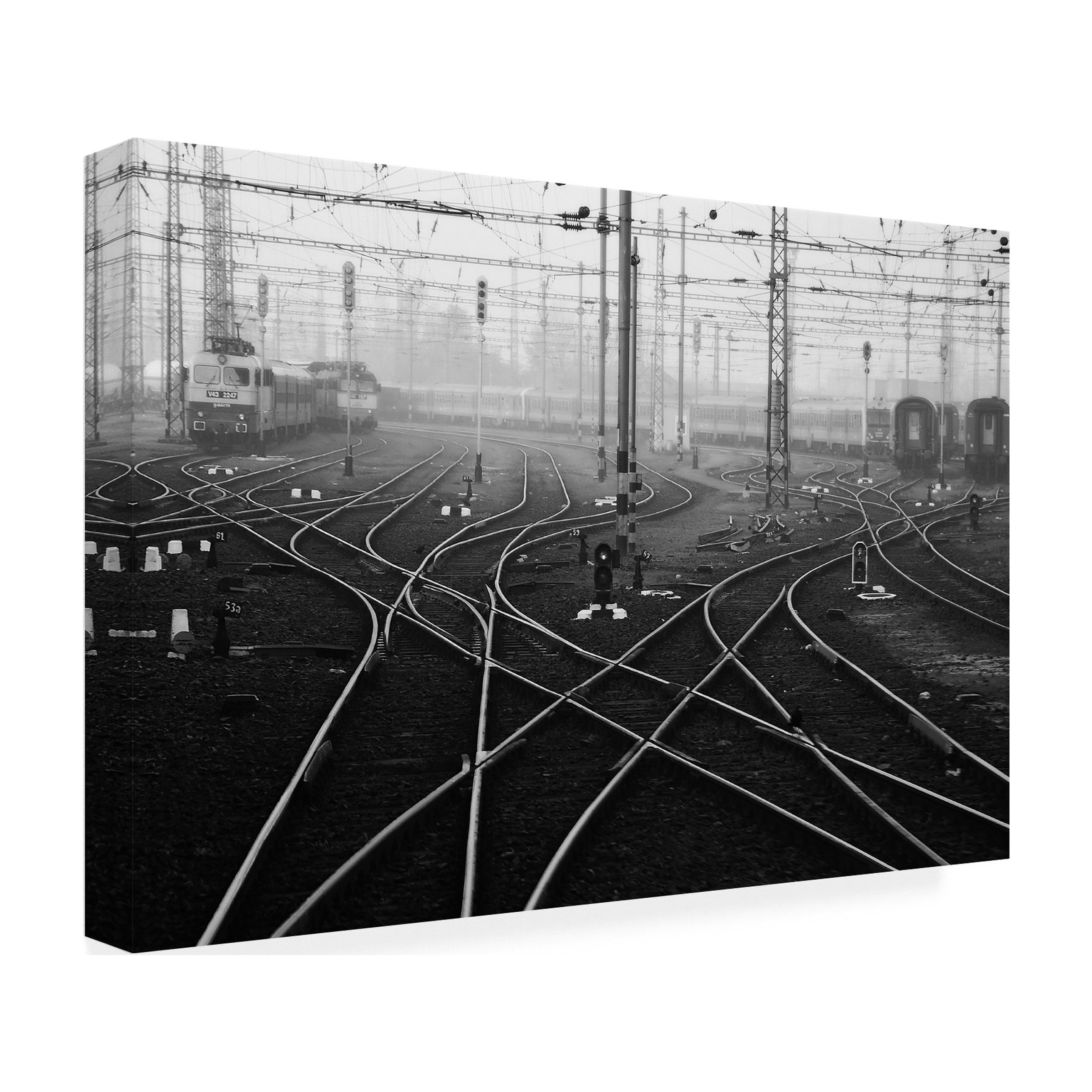 Nicoleta Gabor 'Im A November Passenger' Canvas Art