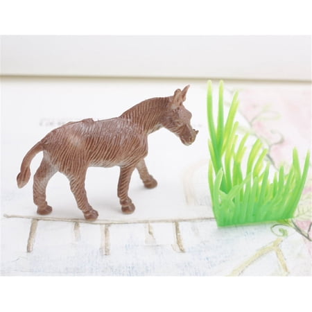 HALJEN Toys for Girls 10-12 15 Pcs Farm Animal Model Figures Animal Action Toys Set Kids Education Toy
