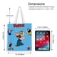 thumbnail image 5 of The All-New Popeye Hour Bolso de tela con estampado de lienzo para mujer, bolsa de compras reutilizable y estética, con cremallera interior, regalo para mujer,40*45cm., 5 of 6